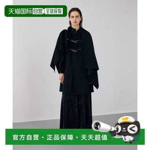 女士羊毛羊絨混紡馬甲連披肩 PRES 220744072 日本直郵DES 1h可退