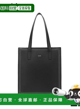 日本直邮jouetie 手提包女士MICRO STUDS深绿色银色 JUT-80830B