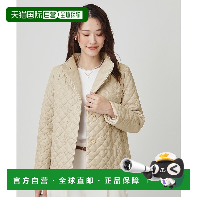 1h可退 日本直邮COUP DE CHANCE 女士 轻盈中棉夹克 几何绗缝设计