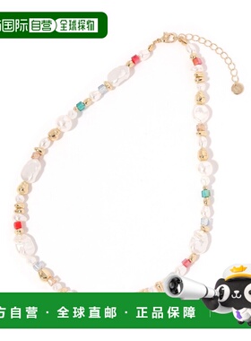 日本直邮niko and... 女士个性混搭树脂项链 设计感锁骨链 608337