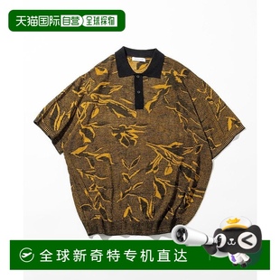 花纹网眼编织短袖 STORE 男士 针织polo衫 日本直邮FREAK 1h可退