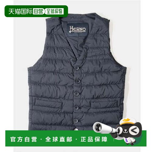 日本直邮Herno羽绒背心 PI002ULE 19288 IL PANCIOTTO 男士 羽绒