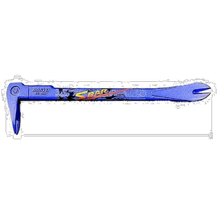 【日本直邮】dogyu土牛产业 彩色S撬棍 280mm　不可指定颜色