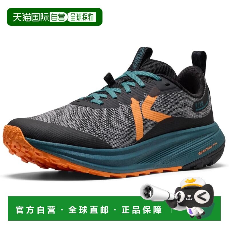 【日本直邮】KEEN ROAM 男款越野跑鞋 黑色/橘皮色