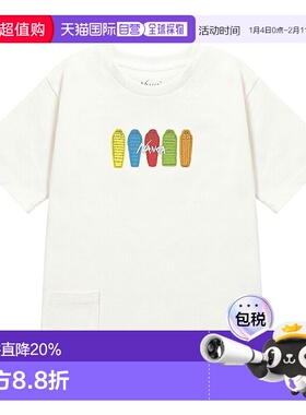 日本直邮NANGA ECOHYBRID 儿童 T恤 (SB PT) N2504-6M529A有