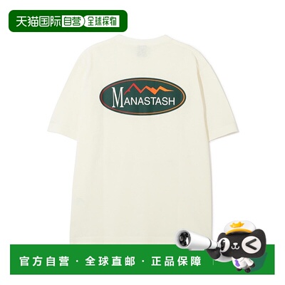 1h可退 日本直邮MANASTASH 男士 HEMP原logo图案T恤 7925134003