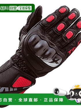 【日本直邮】Rs-Taichi GP-WRX 皮革赛车手套 黑色/红色 M NXT053