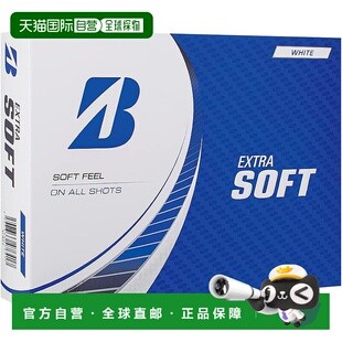 【日本直邮】Bridgestone普利司通 高尔夫球 12颗球 白色