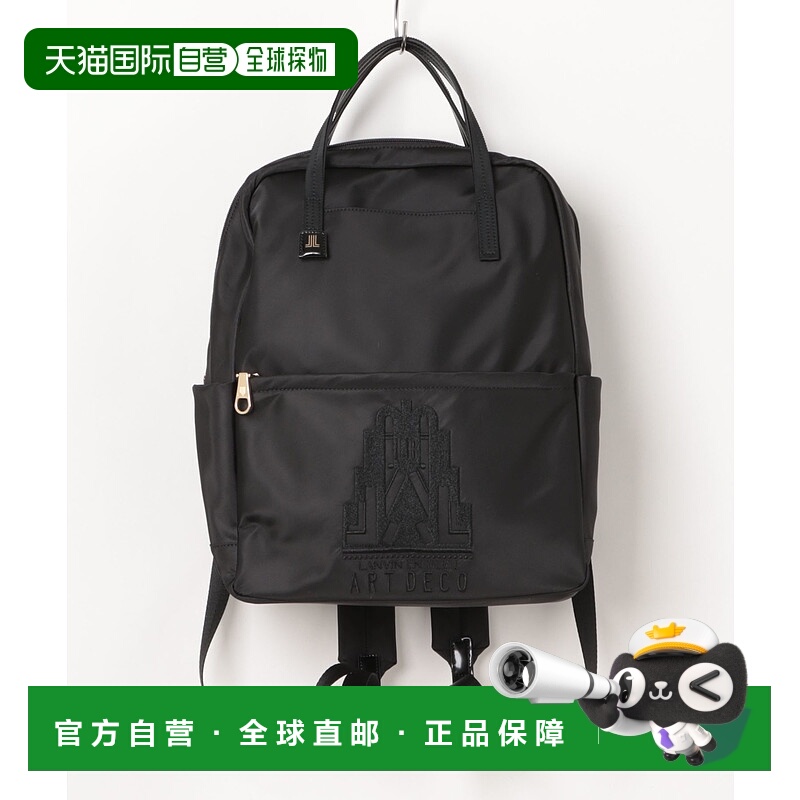 1h可退 日本直邮LANVIN en Bleu 女装 装饰艺术刺绣 方形双肩包 4