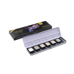 日本直邮Holbein Finetech Premium F8001 高闪 6 色套装 虹彩