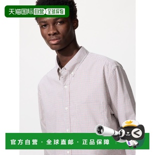 日潮跑腿UNIQLO优衣库 平纹呢衬衫/格子衬衫/纽扣衬衫 484892