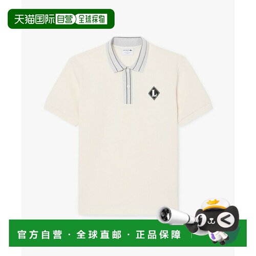 日本直邮LACOSTE LACOSTE 法国制造复古徽章Polo衫 Polo衫
