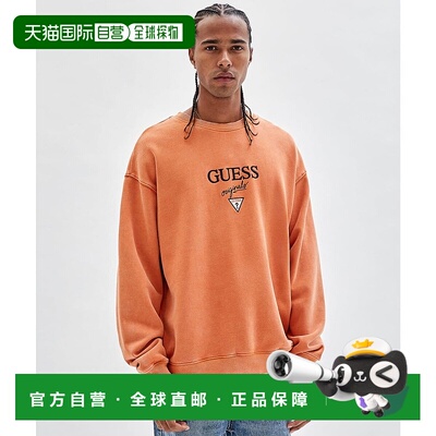 日本直邮Guess Originals Logo Crewneck Sweat 卫衣 [GU1432EM28