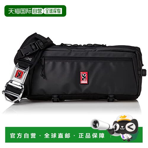 【日本直邮】CHROME KADET系列休闲腰包 斜挎包 黑色背包邮差包