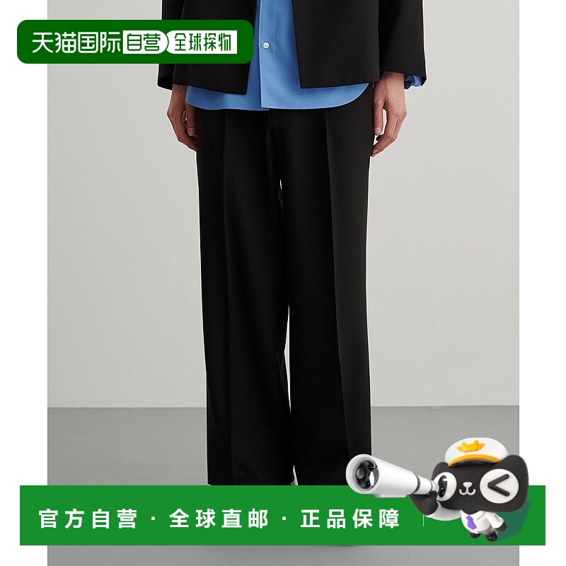 1h可退 日本直邮PUBLIC TOKYO 男士图案直筒休闲裤 154241003