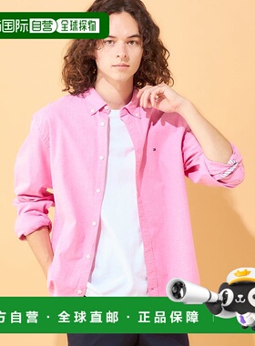 日本直邮TOMMY HILFIGER 弹力牛津衬衫 [TO3203EM10424]内搭毛衣