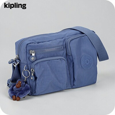 日本直邮Kipling 女士单肩包CHINA KIA9Z83JO CLASSIC INDIGO 蓝