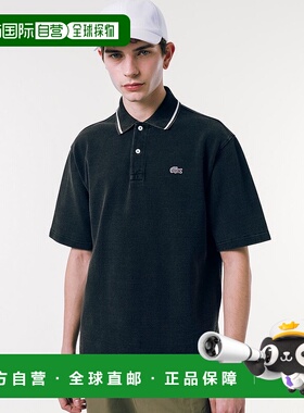 日本直邮 无 配色 rib针织靛蓝色polo衫运动牛仔经典男装