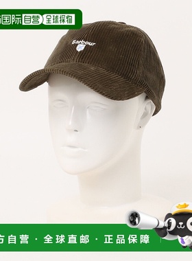 1h可退 日本直邮Barbour男女同款全棉宽松6片帽Preston Cord CapL