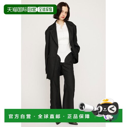 SLY 露腰长袖喇叭裤微喇裤牛仔裤