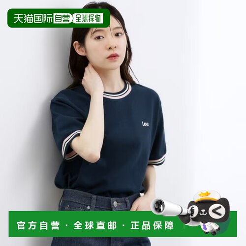 日本直邮grove 【Lee】种子缝线短袖T恤