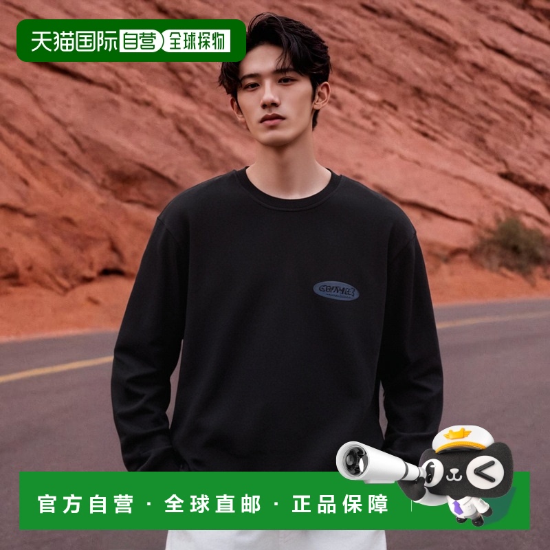 日本直邮GRAMICCI T恤长 T 型剪裁 Original Freedom Oval男士 棉