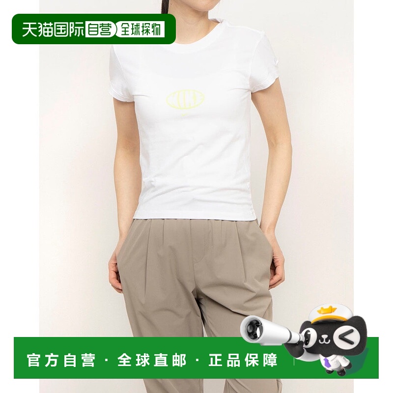 日本直邮 Nike 女士NSW Chill Knit MD Crop短袖T恤 [IB7567100]