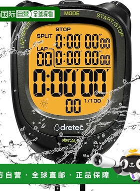【日本直邮】Dretec 秒表 Speel L 黑色 SW-123BK