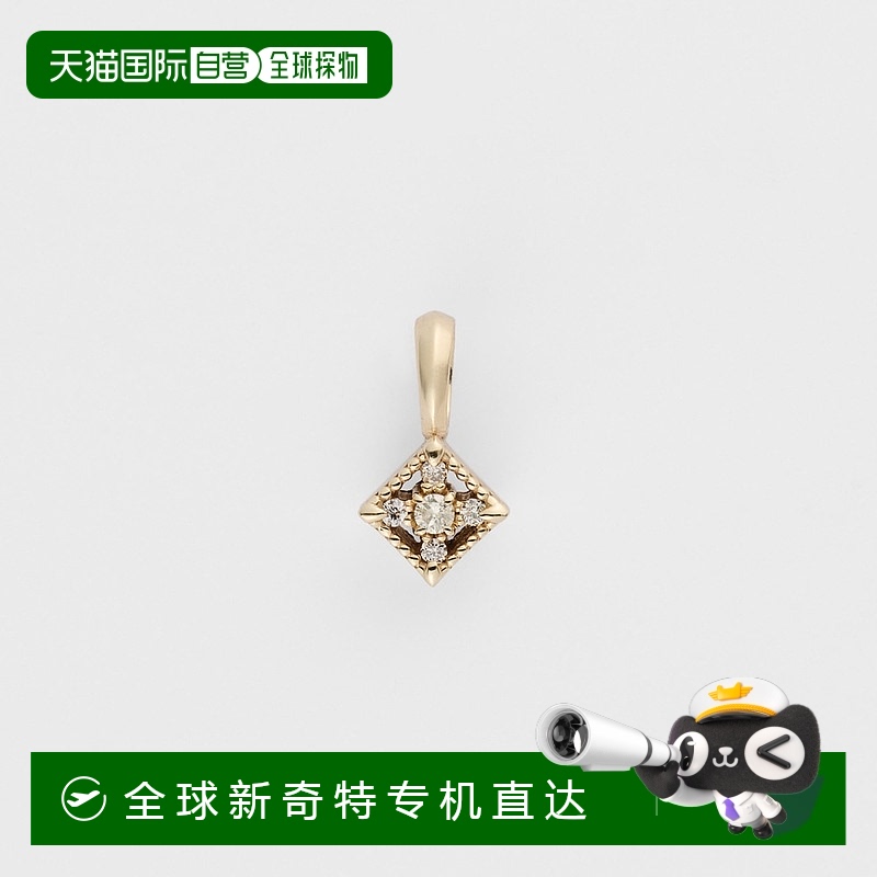日潮跑腿Agete阿卡朵 K10 钻石吊坠（0.03克拉） 10251117073