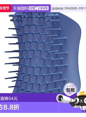 【日本直邮】Tangle Teezer头皮护理梳子-靛蓝色 1个 造型