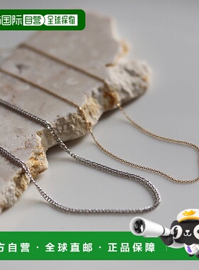 1h可退 日本直邮cui-cui 男女同款 迷你链条情侣项链 595441