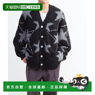 星星满幅刺绣针织开衫 1h可退 男女同款 TOKYO 日本直邮CONVERSE