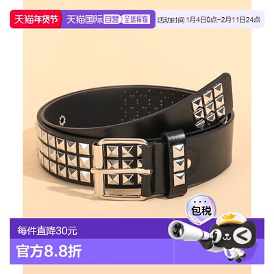 1h可退 日本直邮SILVER BULLET 男女同款时尚装饰腰带 okubelt745