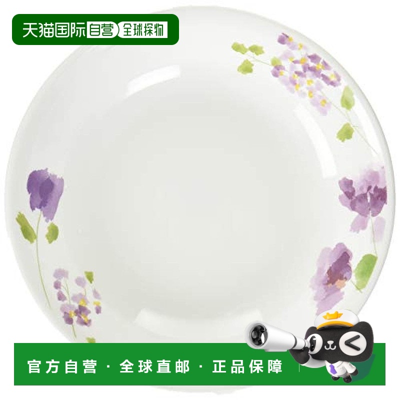 【日本直邮】corelle康宁 小深餐盘 紫花 J413-VM CP-9426