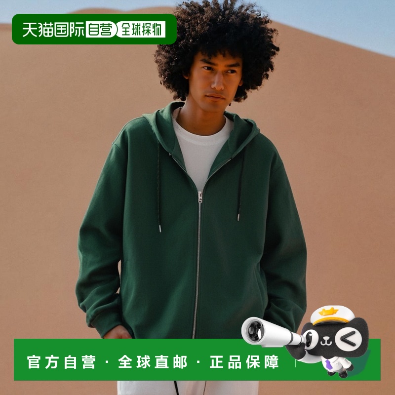 日本直邮 健身房大师 12 盎司厚重拉绒衬里运动衫拉链连帽衫男女