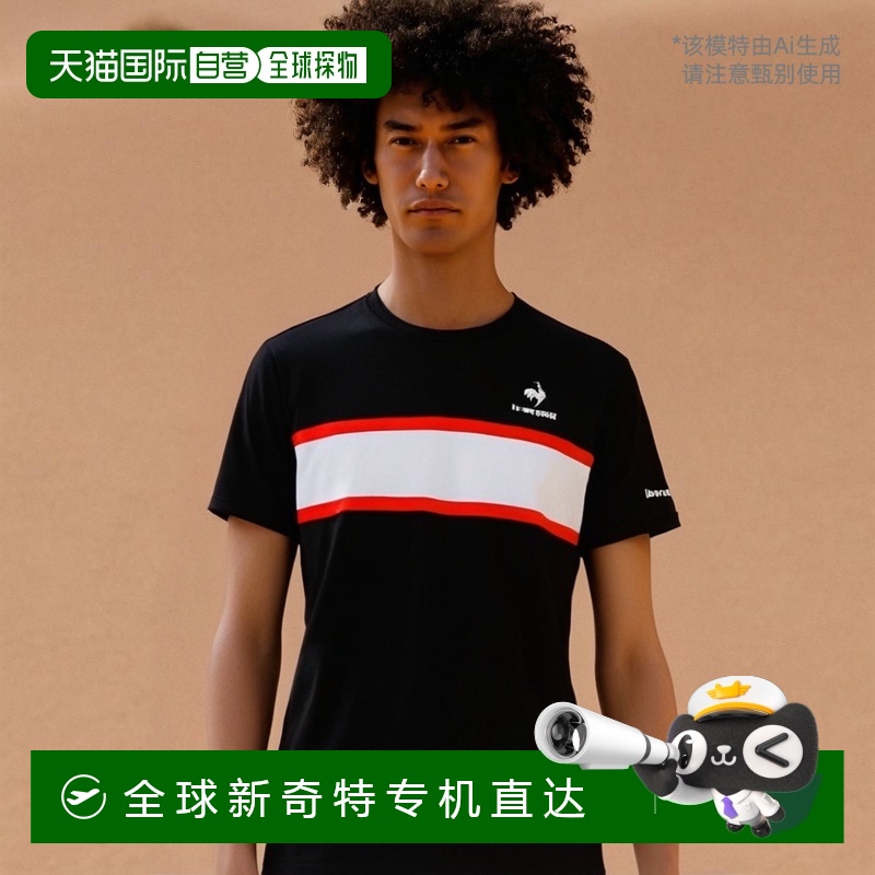 日本直邮 Lecoq 网球/羽毛球服（男装） 团队比赛衬衫/团队比赛衬