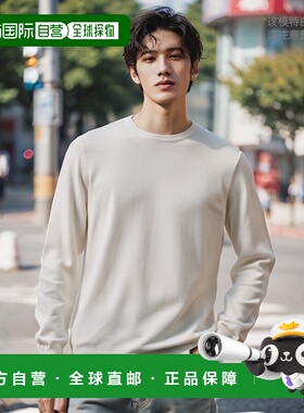 日本直邮GRAN SASSO 55167 14290圆领针织长袖高针圆领男式