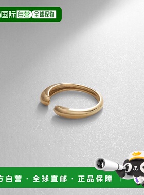 日潮跑腿COCOSHNIK 方形开口戒指宝石独特配饰