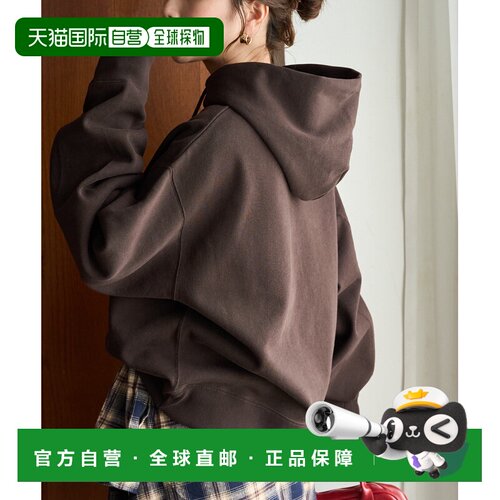日本直邮FREAK'S STORE 女士 短款重磅连帽衫卫衣【付后1h可退】
