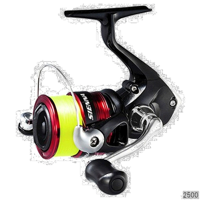 日本直邮Shimano 纺车渔线轮 Sienna 2500 尼龙 2.5-150m