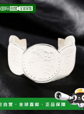 1h可退 日本直邮Demi-Luxe BEAMS 女士 Luna 纯银复古风硬币手环