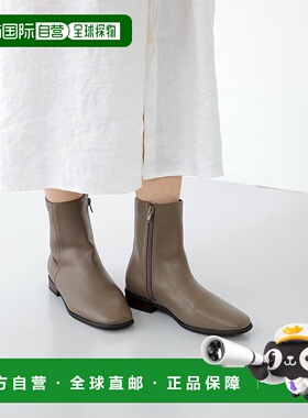 日本直邮Menue 方头短靴 ME8623BW02224