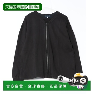 半拉链设计 1h可退 宽松全棉连帽开衫 NUMBER男装 BN2 日本直邮BACK