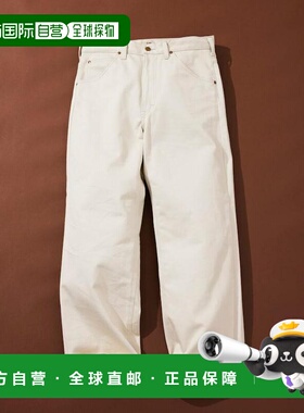 日本直邮Lee × Chah Chah 男款 棉质宽直筒西裤 WESTERNER 100-Z