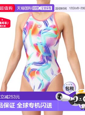 日本直邮Arena 女士露背训练连体比赛泳衣 (AS6SWM34L) (2026SS)