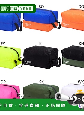 日本直邮5L Speedo 男士女士防水腰包腰包防水橙色卡其黄色 Speed