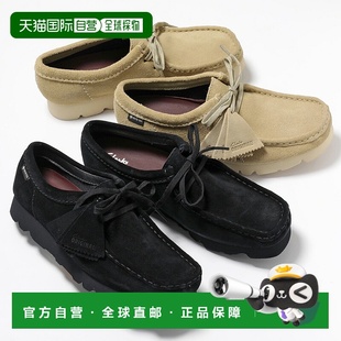 日本直邮Clarks Wallabee GTX 女士 Vibram GORE-TEX 麂皮鞋（261