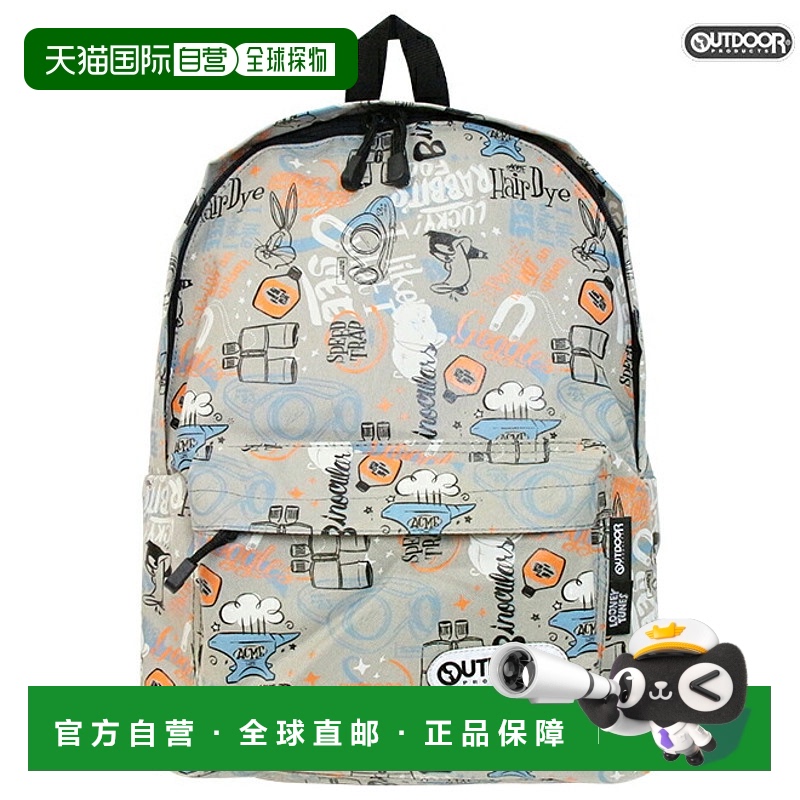 日本直邮OUTDOOR Looney Tunes 背包 日用背包 灰色 LT102GY-7