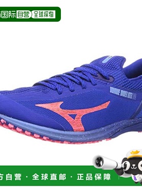 【日本直邮】Mizuno美津浓 跑鞋 GTZ 2 蓝色x白色x粉色 22cm 2E