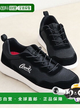 日本直邮Arnold Palmer 女士运动鞋黑色网眼运动鞋轻便轻量运动运